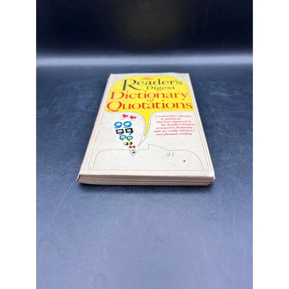 Vtg The Readers Digest Dictionary of Quotations Paperbac Quotes‎ Funk Wagnalls